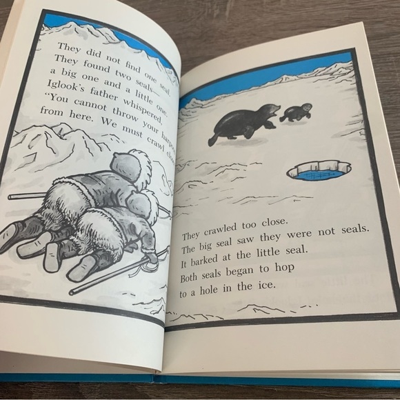 Iglook’s Seal by Bernard Wiseman - Hardcover Story Book - Picture 9 of 11